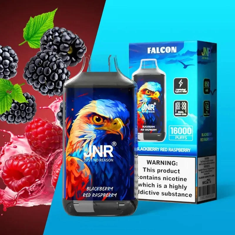 JNR Falcon 16000 saveur Blackberry Red Raspberry