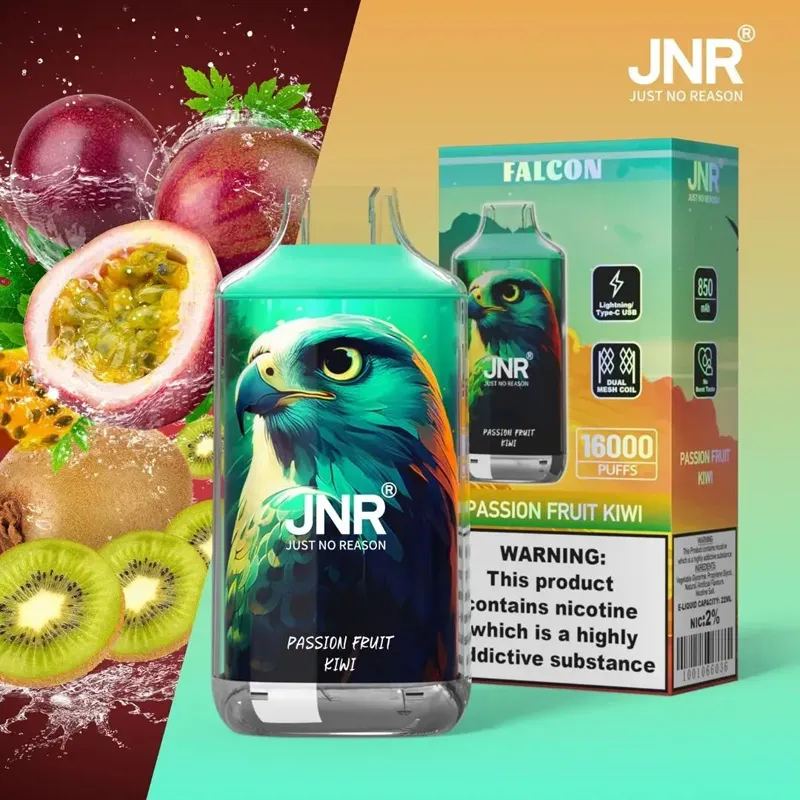 JNR Falcon 16000 saveur Passion Fruit Kiwi