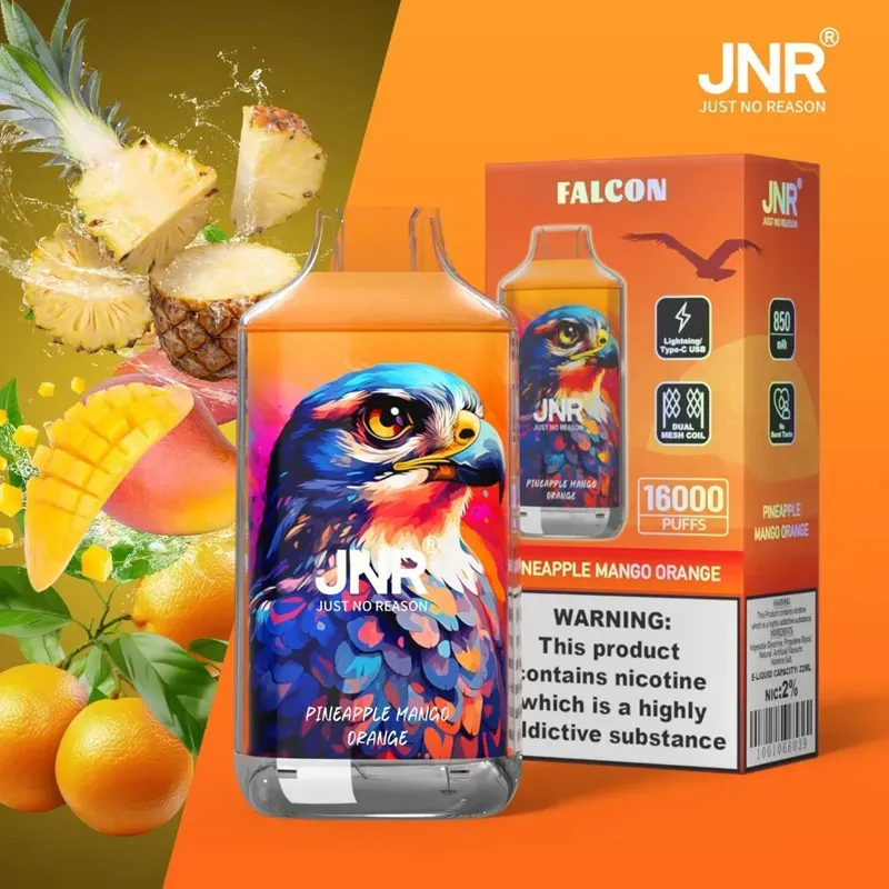 JNR Falcon 16000 saveur Pineapple Mango Orange