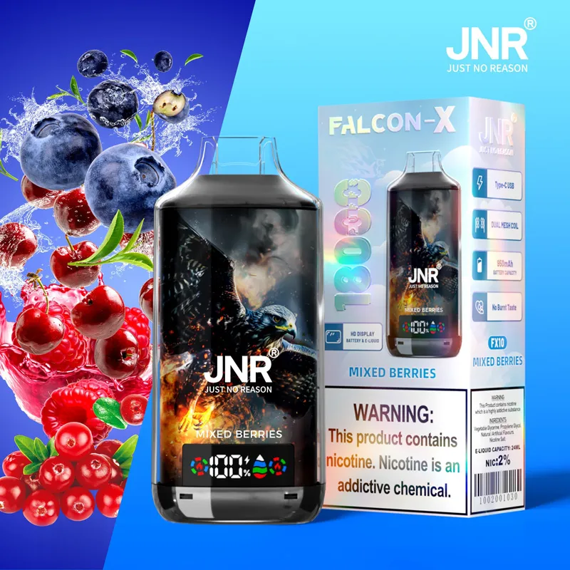 JNR Falcon X 18000 saveur Mixed Berries