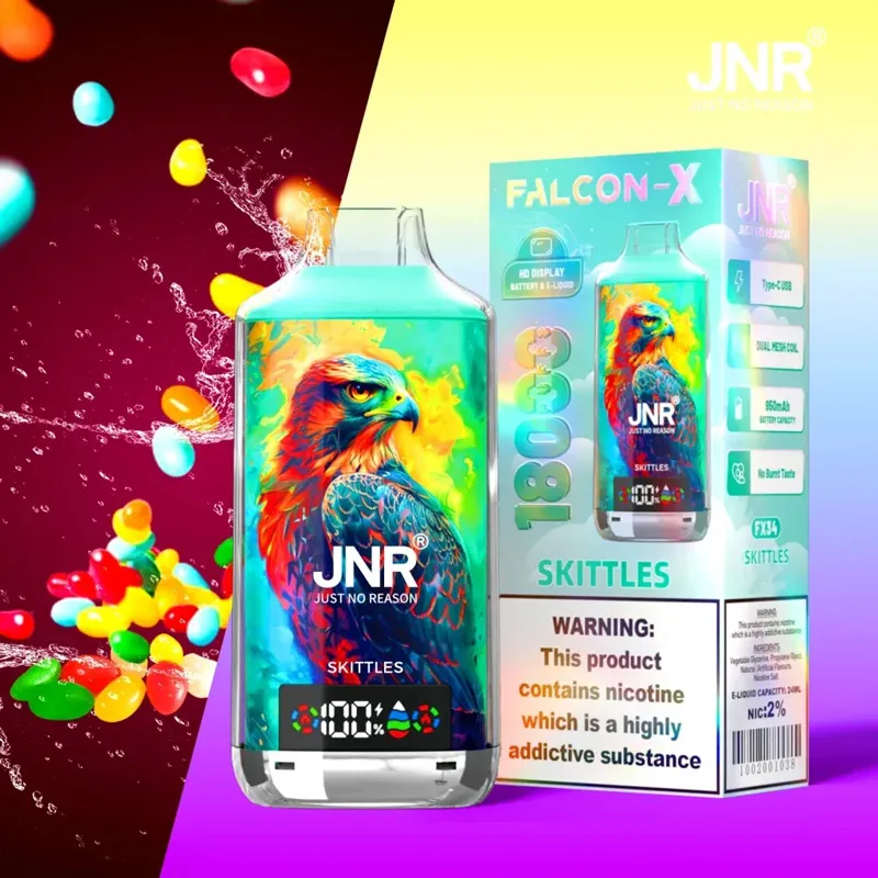 JNR Falcon X 18000 saveur Skittles