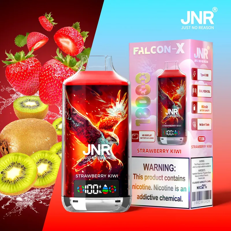 JNR Falcon X 18000 saveur Strawberry Kiwi
