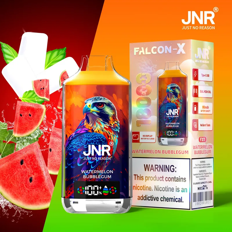 JNR Falcon X 18000 saveur Watermelon Bubblegum