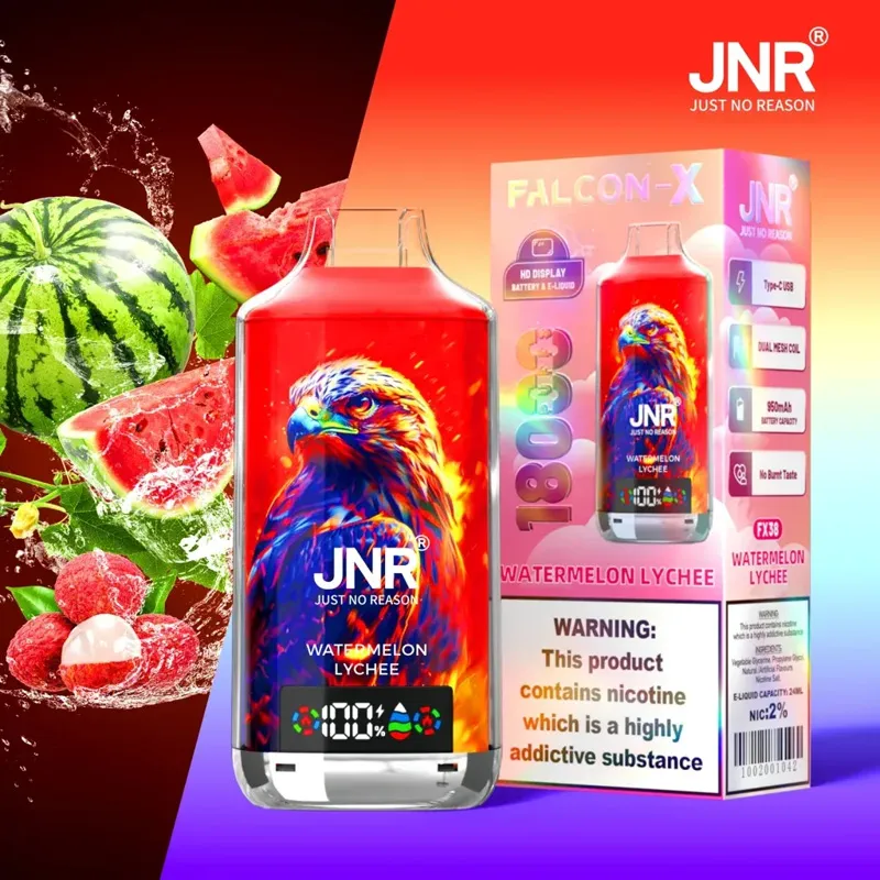 JNR Falcon X 18000 saveur Watermelon Lychee